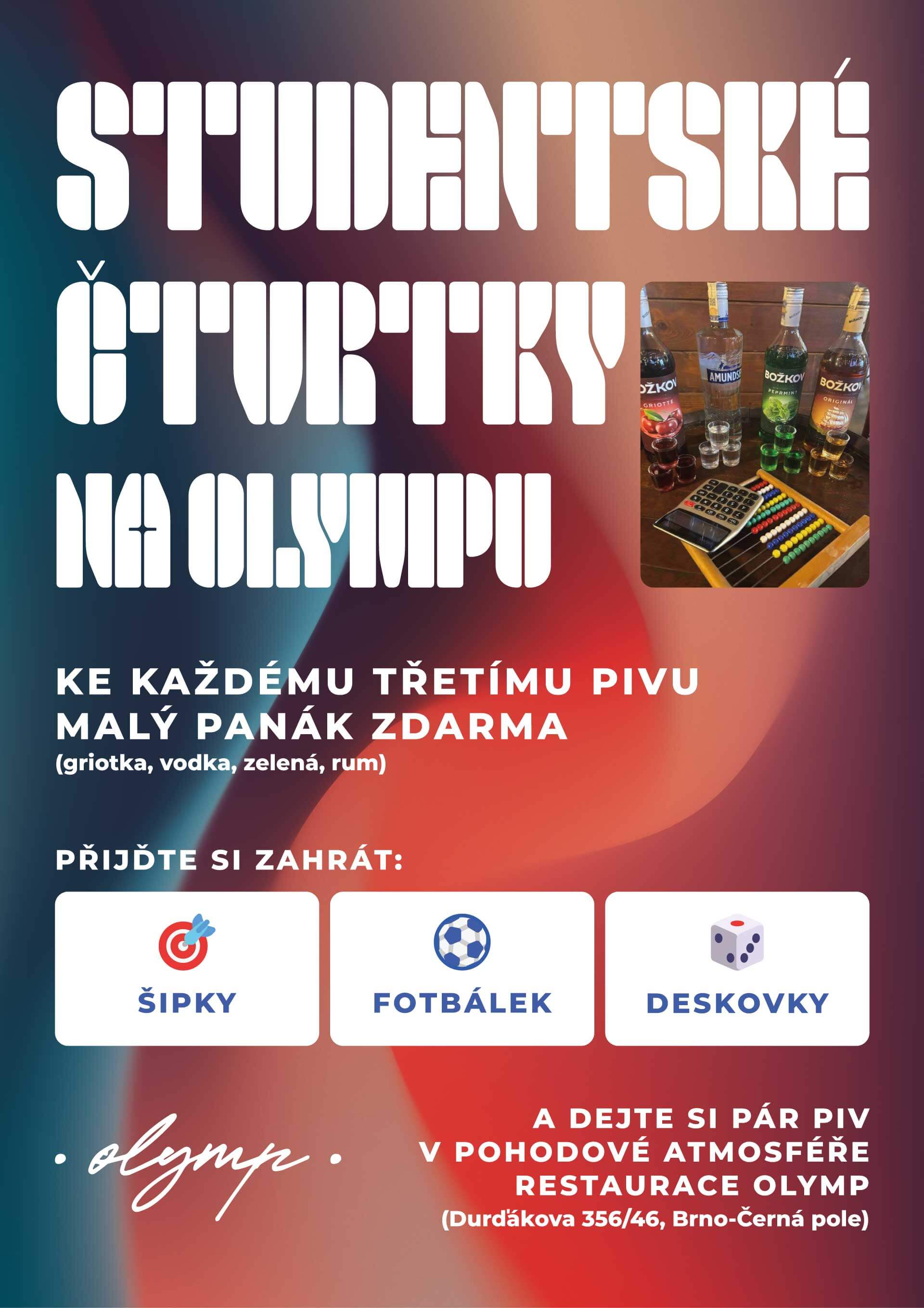 Olymp, Durďákova 356/46